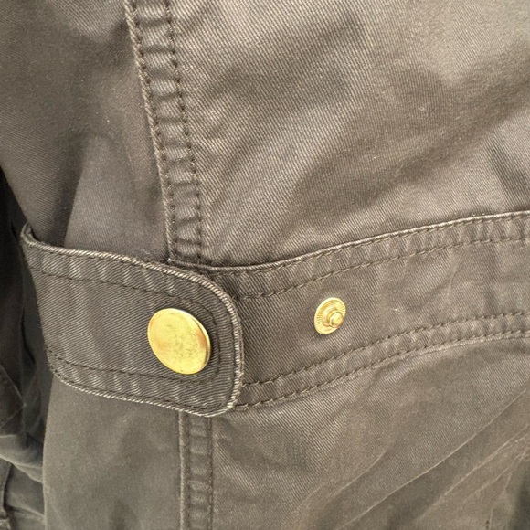 J. Crew Downtown Olive Green Utility Waxed Field Jacket Size XS - Picture 12 of 16